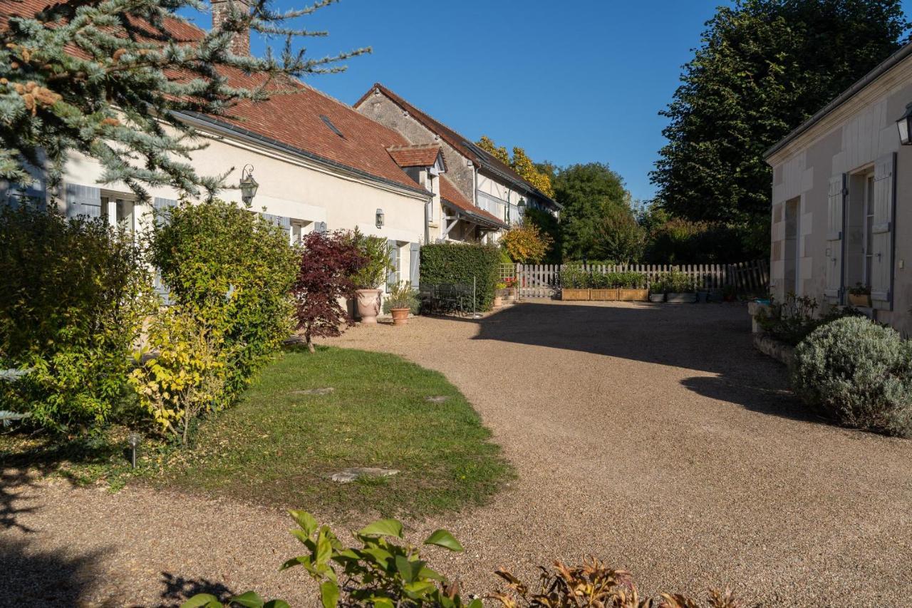 Le Clos De La Rousseliere Francueil Bagian luar foto