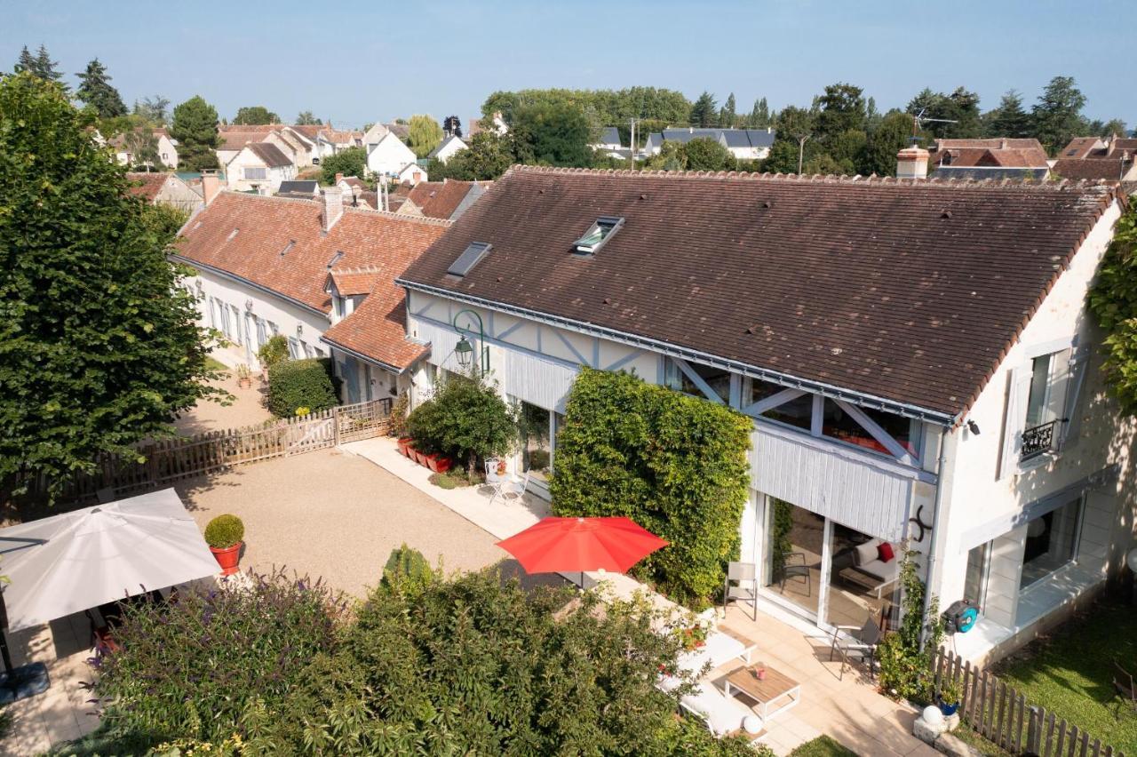 Le Clos De La Rousseliere Francueil Bagian luar foto