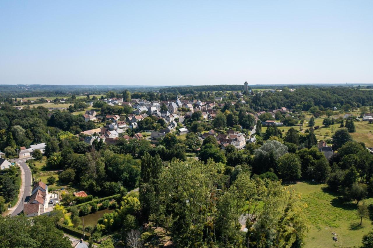 Le Clos De La Rousseliere Francueil Bagian luar foto